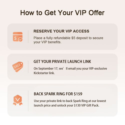 Reserve Spark Ring for Just $5 — Lock in Your Early-Bird Price